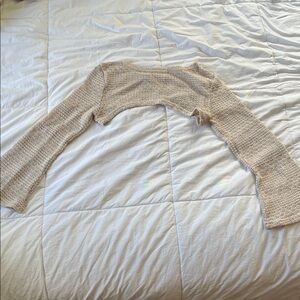 SHEIN Light Beige Knit Sweater